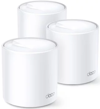 Система WiFi-Mesh TP-LINK Deco X60 AX3000, 1xGE LAN, 1xGE WAN, 3 мод