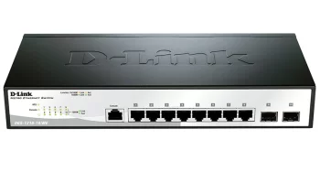 Комутатор D-Link DGS-1210-10/ME 8xGE, 2xSFP