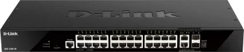 Комутатор D-Link DGS-1520-28 24xGE 2xSFP, 2xSFP+ Керований. L2+