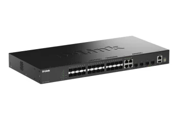 Комутатор D-Link DGS-1530-28SC 20xSFP, 4xSFP+/10GE, Керований, L3