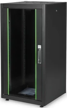 Шафа DIGITUS 19", 22U, Network Dynamic Basic, 600x600 мм, 600кг максимально, чорна