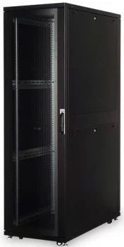 Шафа DIGITUS 19", 42U, Server Unique, 600x1200 мм, 1000кг максимально, чорна