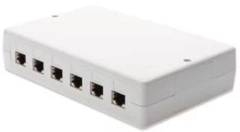 З'єднувальна коробка DIGITUS для модулів Keystone, 6 портів