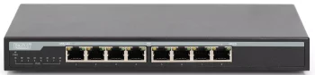 Комутатор DIGITUS 8 Port Gigabit PoE Switch 135W Unmanaged
