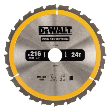 Диск пиляльний CONSTRUCTION DeWALT DT1952