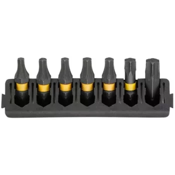 Біти DeWalt FlexTorq 25мм Т15 Т20 Т25 Т30 Т40 набір 7шт