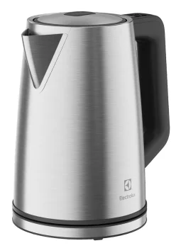 Електрочайник Electrolux 1.7л, Strix, дисплей, метал, підтримка температури, нерж. сталь