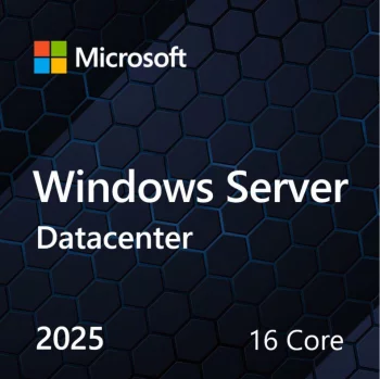 Примірник ПЗ Microsoft Windows Server 2025 Datacenter 16 Core англ, ОЕМ на DVD носії