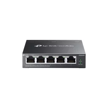 Комутатор TP-LINK ES205GP 5xGE (4xPoE), 65.2Вт, WebSmart