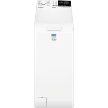 Пральна машина Electrolux вертикальна, 7кг, 1200, A, 60см, дисплей, інвертор, білий