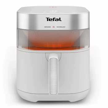 Мультипіч Tefal Easy Fry Infrared, 1500Вт, чаша-7л, сенсорне керув., 8 програм, з віконцем, пластик, світло-сірий