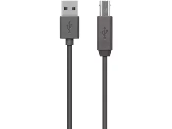 Кабель USB-A > USB-B (AM/BM) синхронізації Belkin 3м, чорний