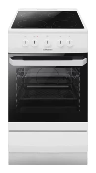 Плита Hansa електрична склокерамічна, 67л, 50x60см, білий