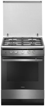 Плита Hansa газова, 56л, 60x60см, чавун, нерж