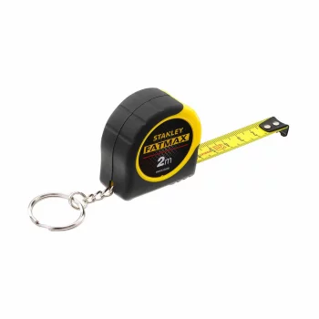 Рулетка Stanley FATMAX, 2м, 13мм, корпус двокомпонентний/гумовий
