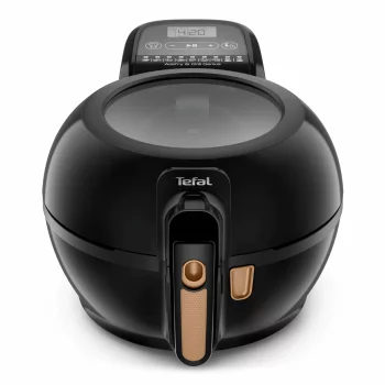 Мультипіч Tefal ActiFry & Grill Genius, 1500Вт, чаша-4л, сенсорне керув., підкл. до смартфону, авто перемішування, пластик, чорно-золотий