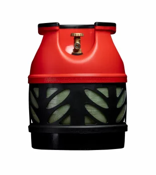 Балон газовий композитний Gutgas Ragasco CR-12.5, 12.5л, пропан/бутан 5кг/6кг, 30бар, вентиль KLF, 3.7кг