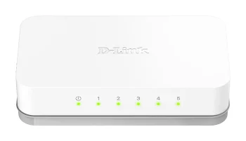 Комутатор D-Link GO-SW-5E 5xFE, Некерований