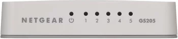 Комутатор NETGEAR GS205 5xGE, Некерований