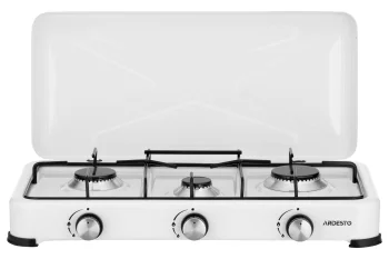 Плитка настільна Ardesto газова, тип газу LPG, конфорок - 3, білий