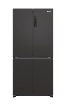 Холодильник Haier багатодверний, 181.5x83.3х65, холод.відд.-311л, мороз.відд.-156л, 4дв., А+, NF, інв., дисплей, чорний