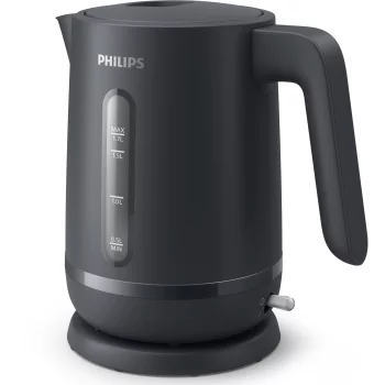 Електрочайник Philips Series 1000, Strix, пластик, мат, чорний