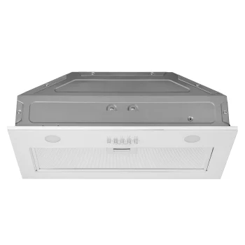 Витяжка Ardesto вбудована, 52см, 700м3ч, скло, 2х1Вт LED, кнопкове, білий