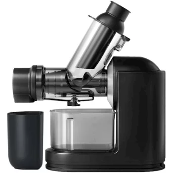 Соковитискач Philips Viva Collection шнековий 150Вт, чаша-1л, жмих-0.75л, пластик, чорний