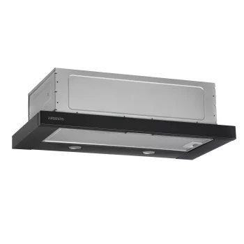 Витяжка Ardesto телескопічна, 60см, 450м3ч, метал, 2х1Вт LED, кнопкове, чорний