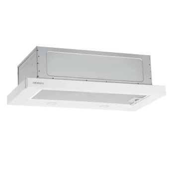 Витяжка Ardesto телескопічна, 60см, 700м3ч, метал, 2х1Вт LED, кнопкове, білий