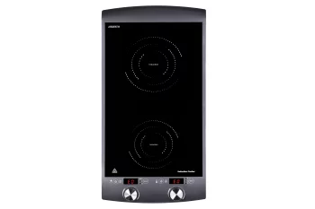 Плитка настільна Ardesto індукційна, конфорок - 2 на 1.3кВт + 1.6кВт вертик., керування - сенсорне, таймер, чорний