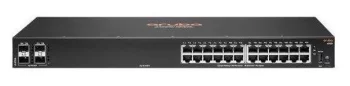 Комутатор HPE Aruba 6100, 24xGE, 4xSFP+ Ports, LT Warranty