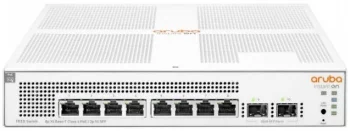 Комутатор HPE Aruba Instant On 1930, 8xGE, 2xGE SFP ports, PoE+ 124W, LT Warranty