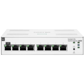 Комутатор HPE Aruba Instant On 1830 8G Switch, 8xGE, LT Warranty