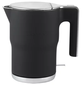 Електрочайник Gorenje 1.5л, з подвійними стінками, чорний матовий