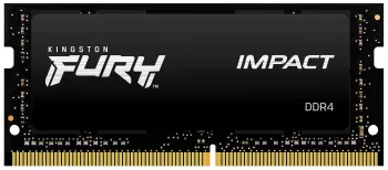 Пам'ять ноутбука Kingston DDR4  8GB 3200 FURY Impact