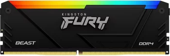 Пам'ять ПК Kingston DDR4 16GB KIT (8GBx2) 3600 FURY Beast RGB