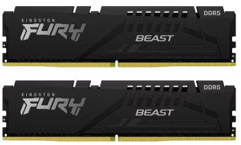 Пам'ять ПК Kingston DDR5 64GB KIT (32GBx2) 5600 FURY Beast