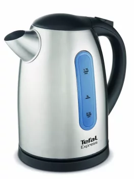 Електрочайник Tefal Express 2 1.7л, нерж. сталь, сірий