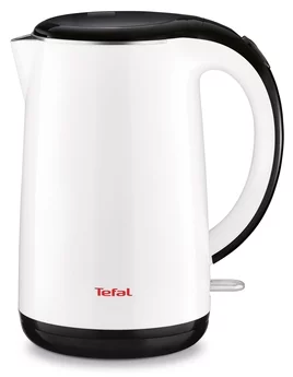 Електрочайник Tefal Safe to touch 1.7л, Strix, пластик, білий глянець