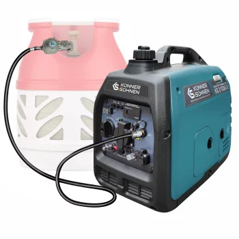Генератор газобензиновий інверторний Konner&Sohnen KS 3100iG S, 230В, 3.1кВт, ручний стартер, 22кг