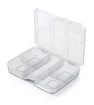 Органайзер Kistenberg SQR Box, 5 відділень, 8", 19.3х14.7х3.5см, поліпропілен
