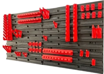 Панель підвісна з набором гачків Kistenberg KS_kit5, 2 панелі 38.6х1.8х39см, 20 гачків, пластик