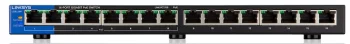 Комутатор Linksys LGS116P 16xGE (8xPoE), 80Вт, Некерований
