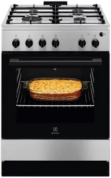 Плита Electrolux газова, 59л, 60x60см, нерж