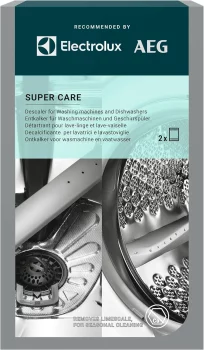 Засіб Electrolux для чищення від накипу для пральних та посудомийних машин, 2x100гр