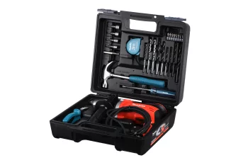 Дриль ударний Makita M8100KX2 710Вт зубчастий патрон 13мм 0-3200об/хв 1.8кг комплект ручного інструменту та оснастки