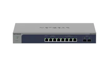 Комутатор NETGEAR MS510TXM, 4x100M/1G/2,5G, 4x100M/1G/2,5G/5G/10G, 2xSFP+, керований L2