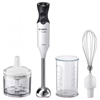 Блендер Bosch заглибний, 800Вт, подрібнювач, вінчик, білий