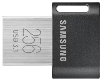 Накопичувач Samsung 256GB USB 3.1 Type-A Fit Plus Чорний